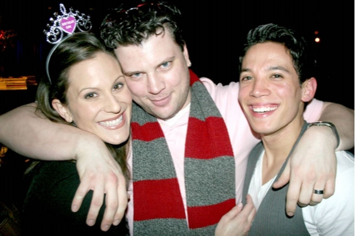 Kristy Cates, Chris Nichols and Hevin Santos at 