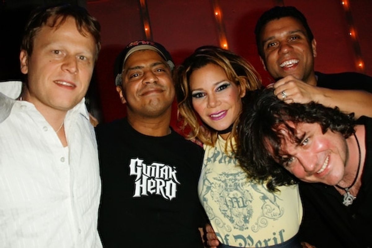 Keith Cotton, Dave Matos, Tony Cruz, Daphne Rubin-Vega, and Steve Morris
 at 