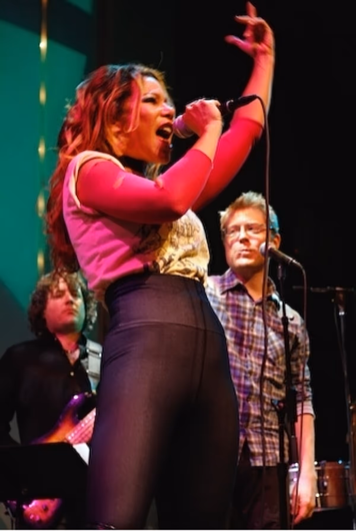 Daphne Rubin-Vega and Anthony Rapp at Daphne Rubin Vega @ The Zipper Factory