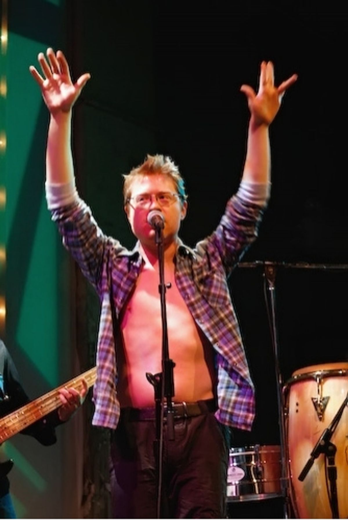 Anthony Rapp at Daphne Rubin Vega @ The Zipper Factory