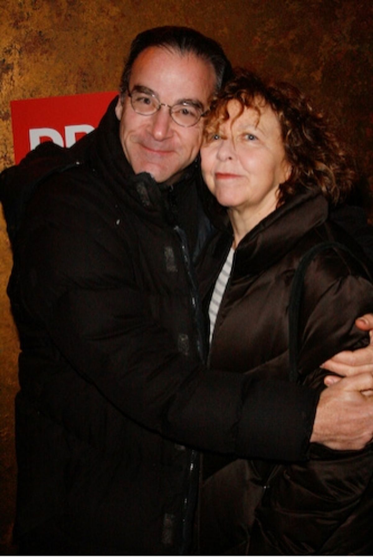 Mandy Patinkin and wife Kathryn Grody at 