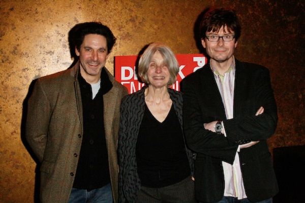 Scott Cohen, Caryl Churchill, and Director James Macdonald Photo