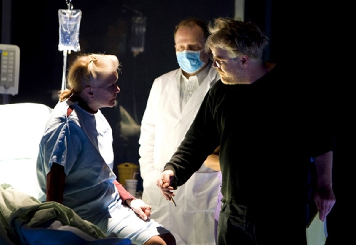 Ellen Burstyn, Sidney Williams and director Philip Seymour Hoffman at 