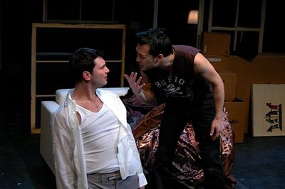 28.  Hanson Tse and Steve Sanpietro in Ein Berliner. Photo