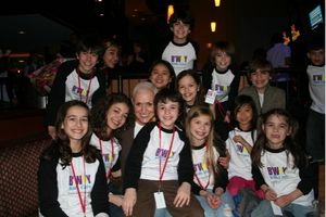 Kelly Gonda and the Broadway Kids Care members @ BroadwayWorld Kelly Gonda and the Broadway Kids Care members Photo