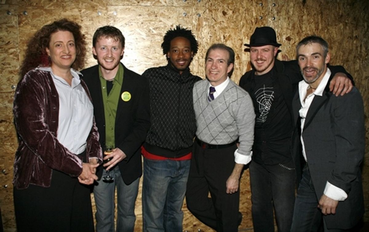 Channez McQuay, Kurt Boehm, LC Harden Jr., Steven Cupo, and Ensemble at 