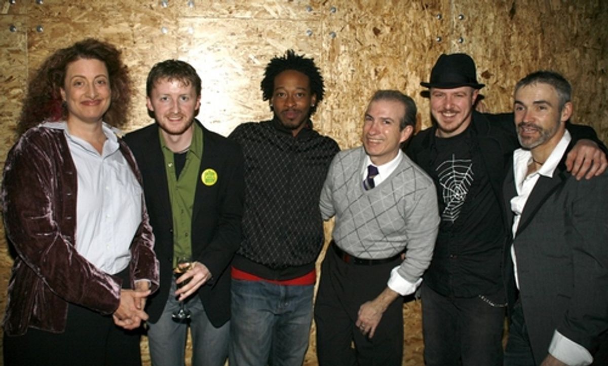 Channez McQuay, Kurt Boehm, LC Harden Jr., Steven Cupo, and Ensemble at 