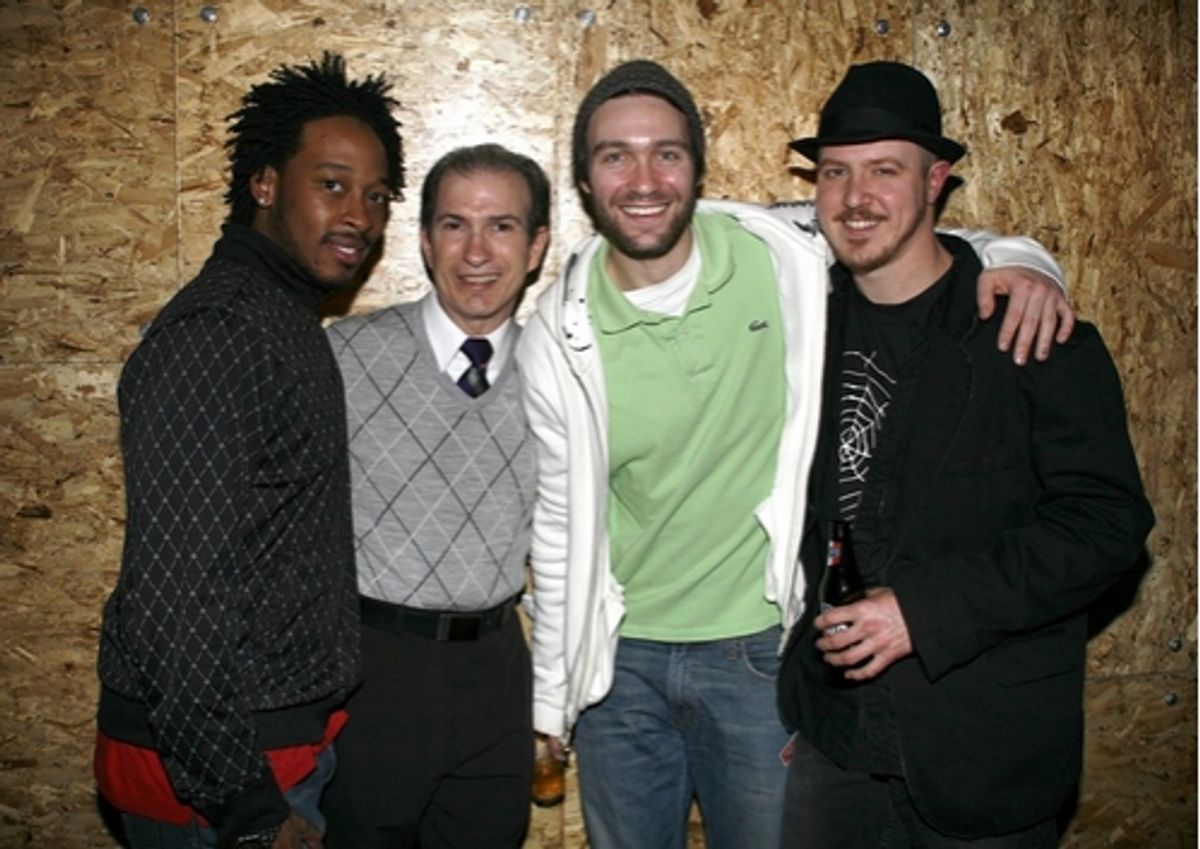 LC Harden Jr. , Steven Cupo, Danny Binstick and Stephen Gregory Smith at 