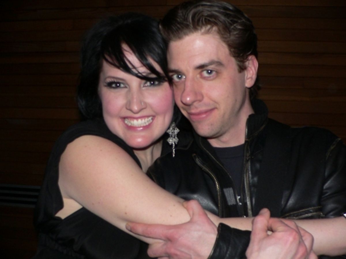 Natalie Joy Johnson and Christian Borle  at 