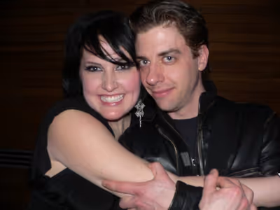 Natalie Joy Johnson and Christian Borle  Photo