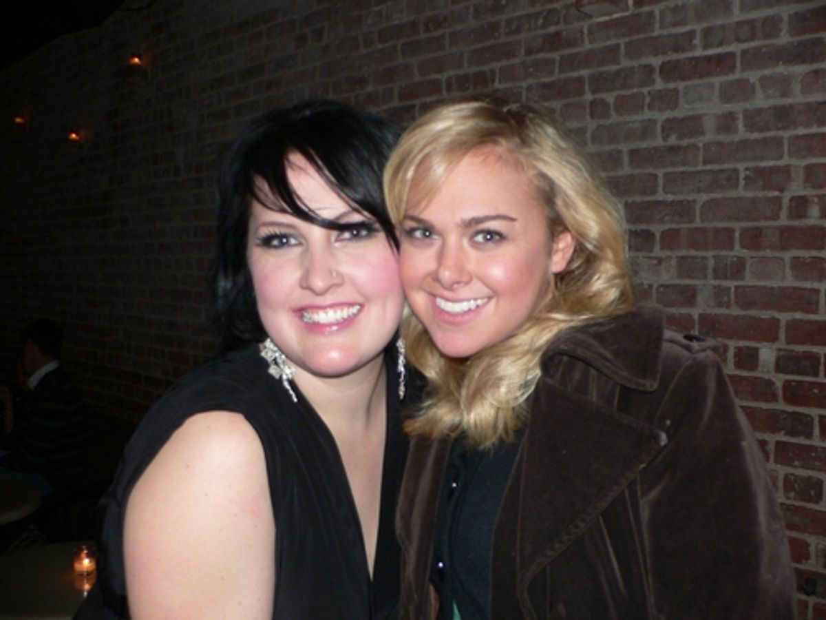 Natalie Joy Johnson and Laura Bell Bundy at 