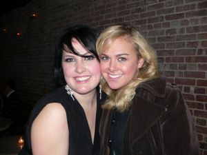 Natalie Joy Johnson and Laura Bell Bundy Photo