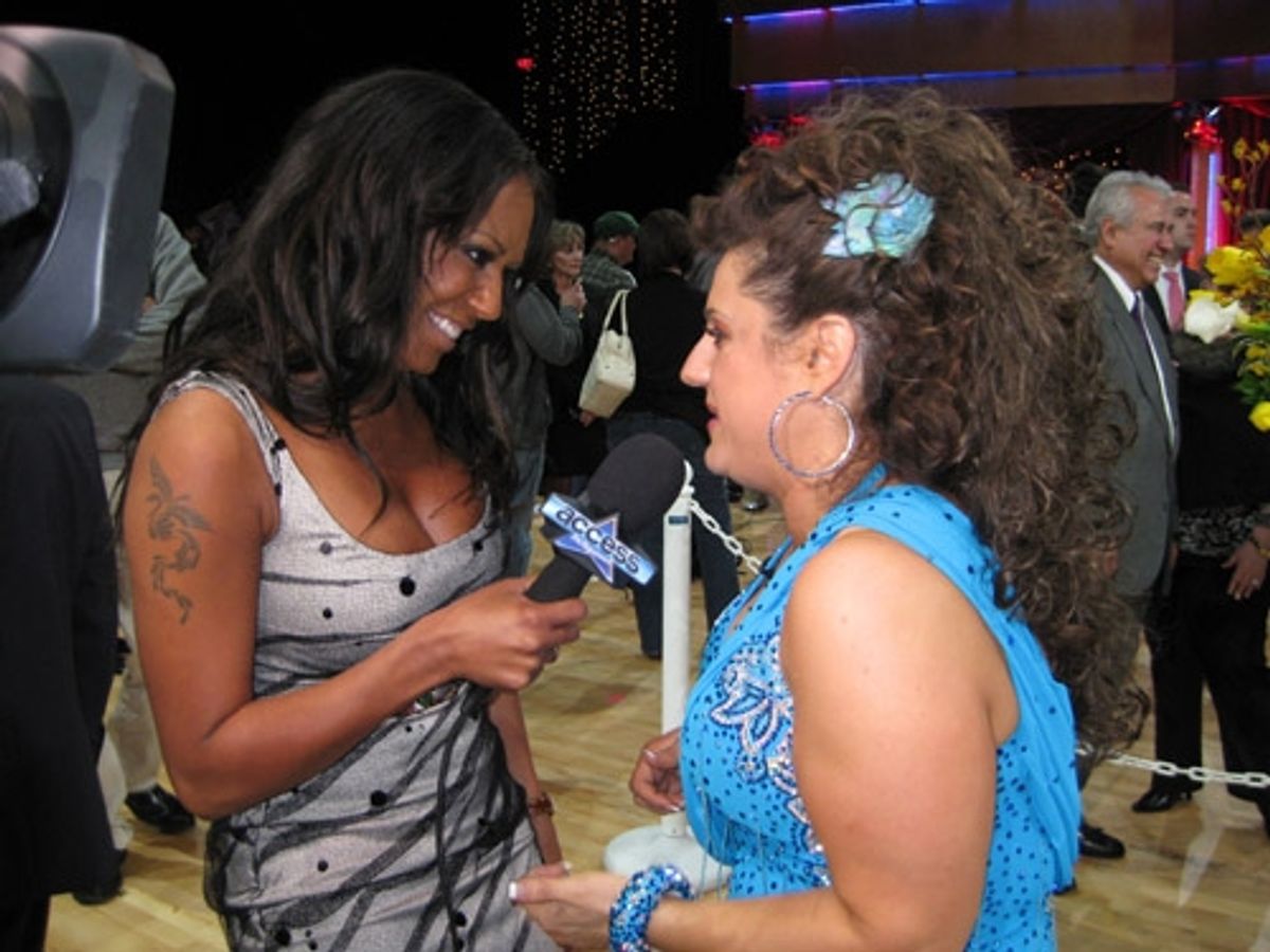 Marissa Jaret Winokur and Mel B at 