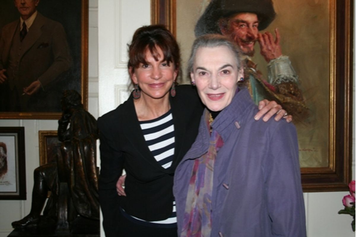 Mercedes Ruehl and Marian Seldes at Cause Celebre Benefit For Prison Reform
