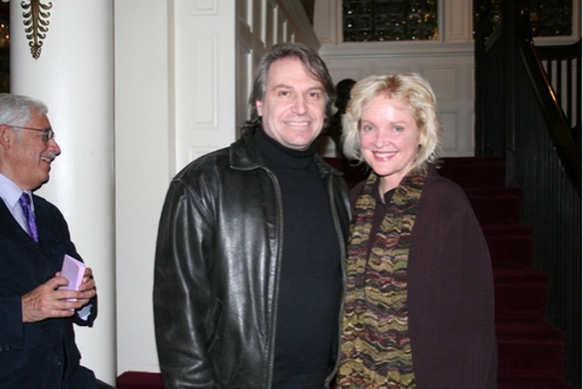 Antony Marsellis (Director) and Christine Ebersole at Cause Celebre Benefit For Prison Reform
