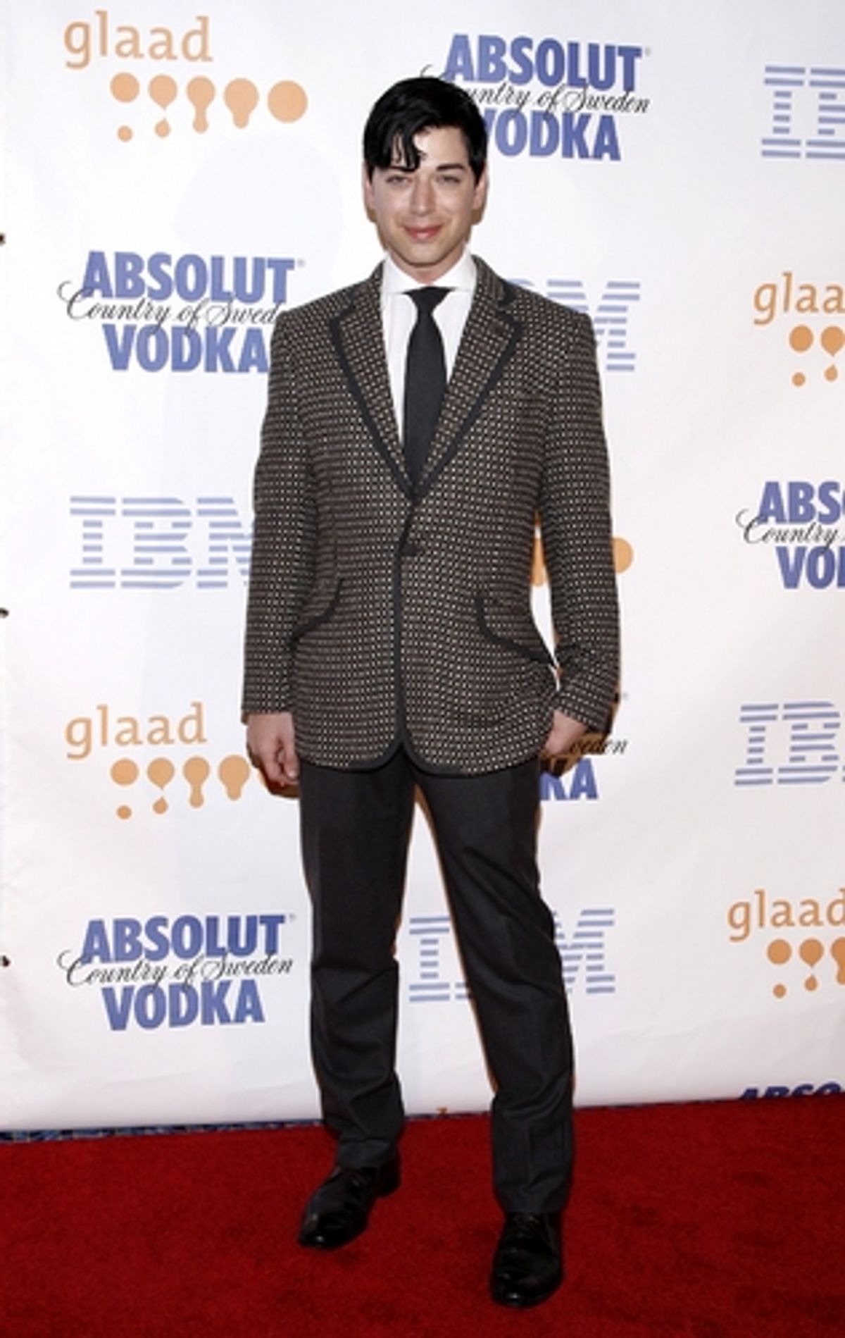 Malan Breton at GLAAD Awards