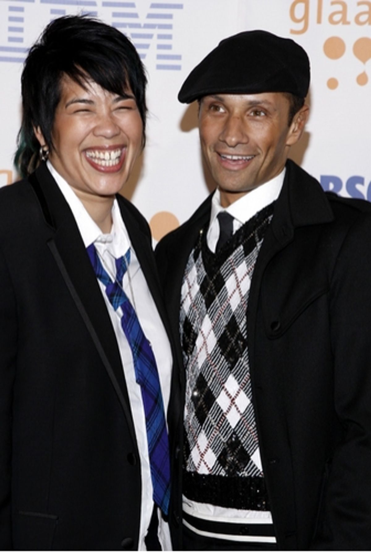 Josie Smith-Malave and Kenneth Crawford at GLAAD Awards