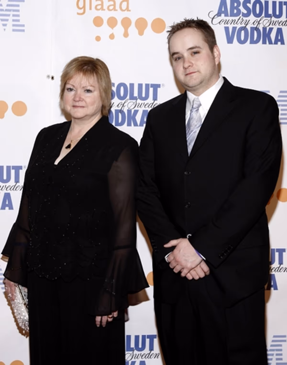 Judy Shepard and Logan Shepard at GLAAD Awards