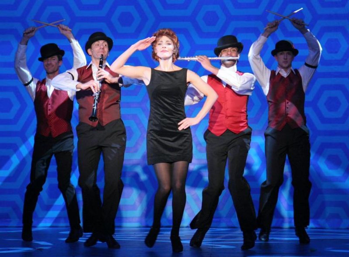 Joining Summer Smart as â€"Charityâ€ in Sweet Charity are Nicholas Foster as â€"Oscar,â€ Molly Curry as â€"Ursula,â€ Ericka Mac as â€"Heleneâ€ and Vanessa Panerosa as â€"Nickie.â€ at 