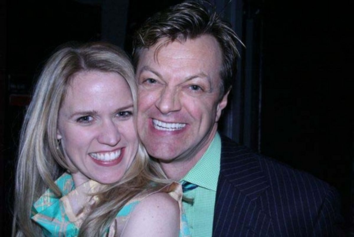 Lauren Kennedy and Jim Caruso  at 