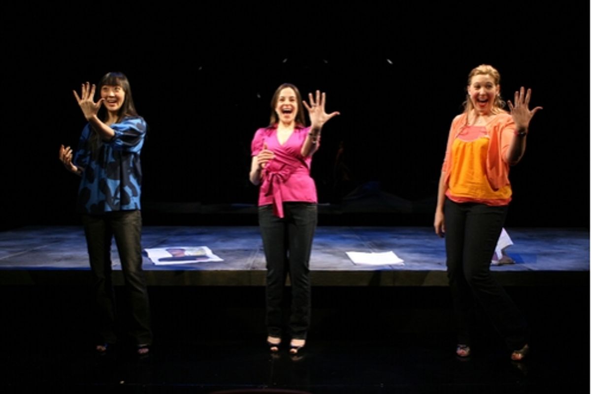 Sue Jean Kim, Maria Dizzia and Cassie Beck at 