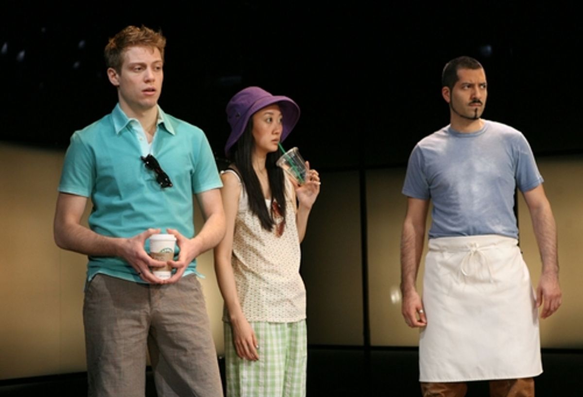 Barrett Foa, Sue Jean Kim and Alfredo Narciso  at 