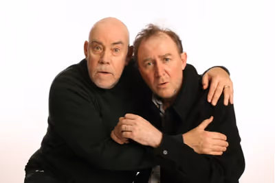 Conrad John Schuk and Dermot Crowly  Photo