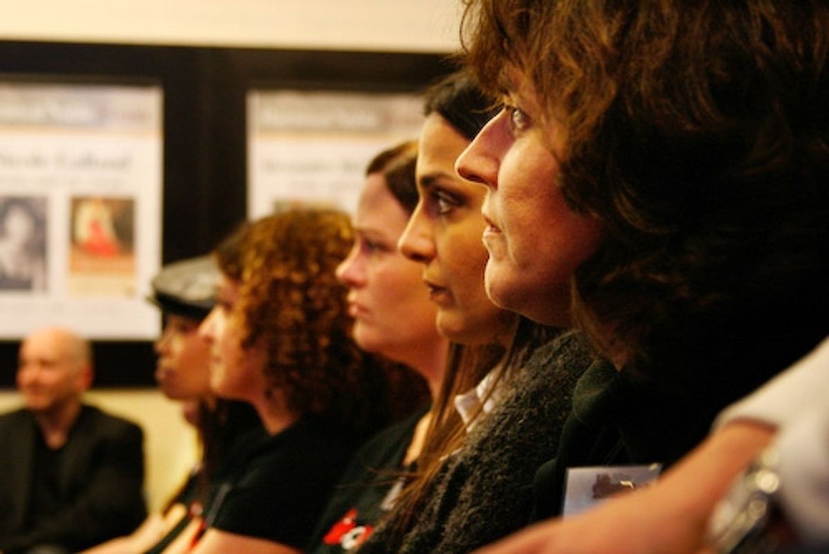 Dana Dawson, Karen Schleifer, Beki Snyder, Jessica Smith, and Heather Sislen
 at 