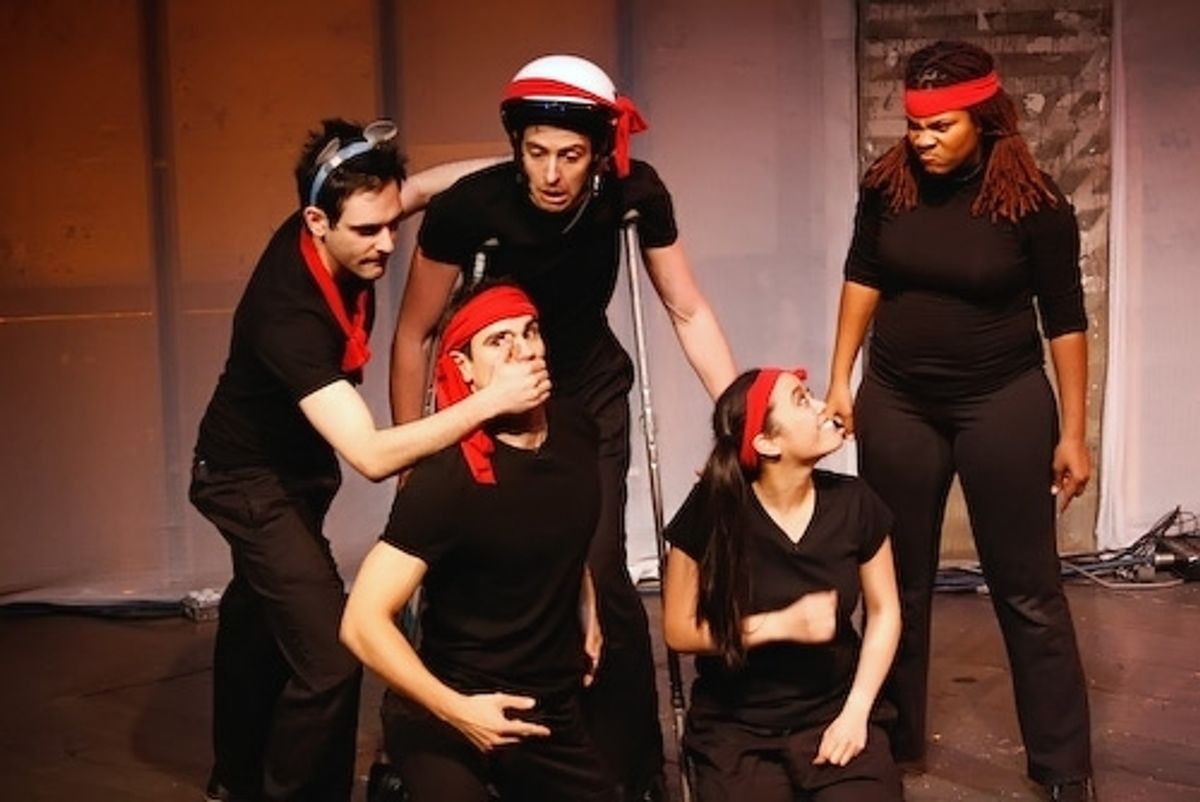 Matthew-Lee Erlbach, Stephen Reyes, Stephen Sheffer, Brooke Ishibashi, and Nandi Walker at 