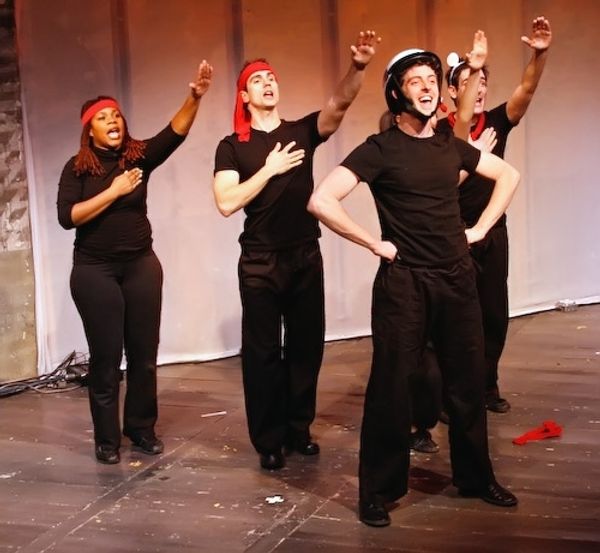 Nandi Walker, Stephen Reyes, Brooke Ishibashi, Matthew-Lee Erlbach, and Stephen Sheff Photo