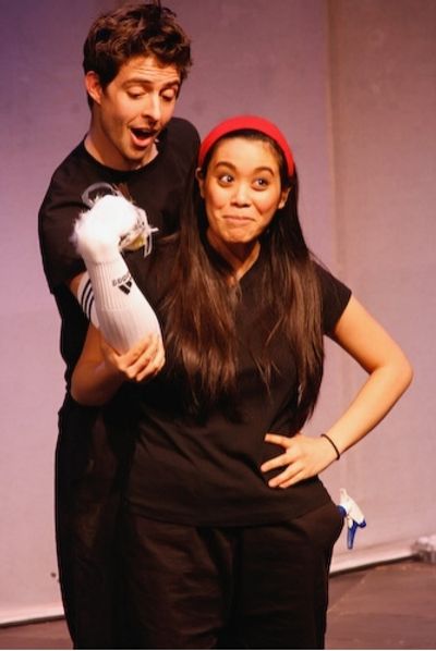Stephen Sheffer and Brooke Ishibashi Photo