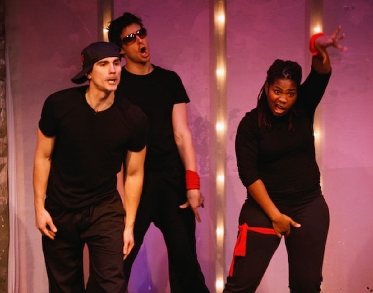 Stephen Reyes, Stephen Sheffer, and Nandi Walker at 