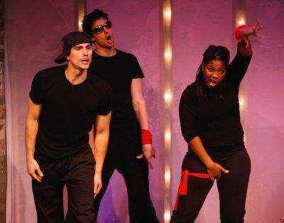 Stephen Reyes, Stephen Sheffer, and Nandi Walker Photo