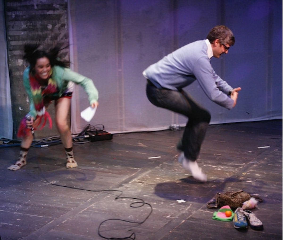 Mo Rocca jumps like a kangaroo for Akiko at 
