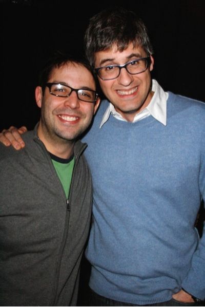 Steve Rosen and Mo Rocca Photo