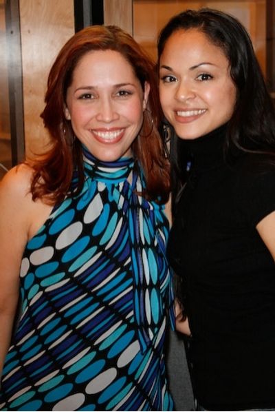 Andrea Burns and Karen Olivo Photo