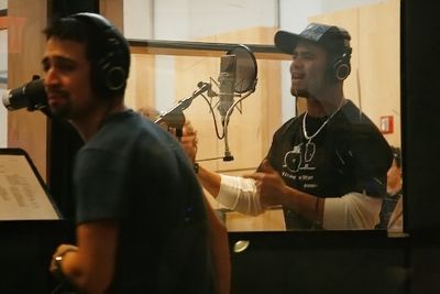 Lin-Manuel Miranda and Christopher Jackson Photo