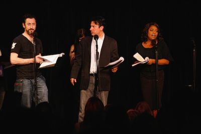 Alan Cumming, Eugene Pack, and Sherri Shepherd Photo
