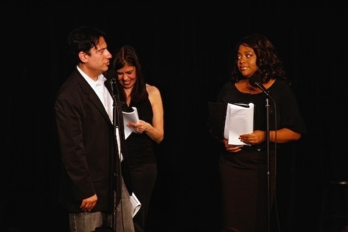 Eugene Pack and Sherri Shepherd at Hoffman and Cumming Join Celeb Autobiography