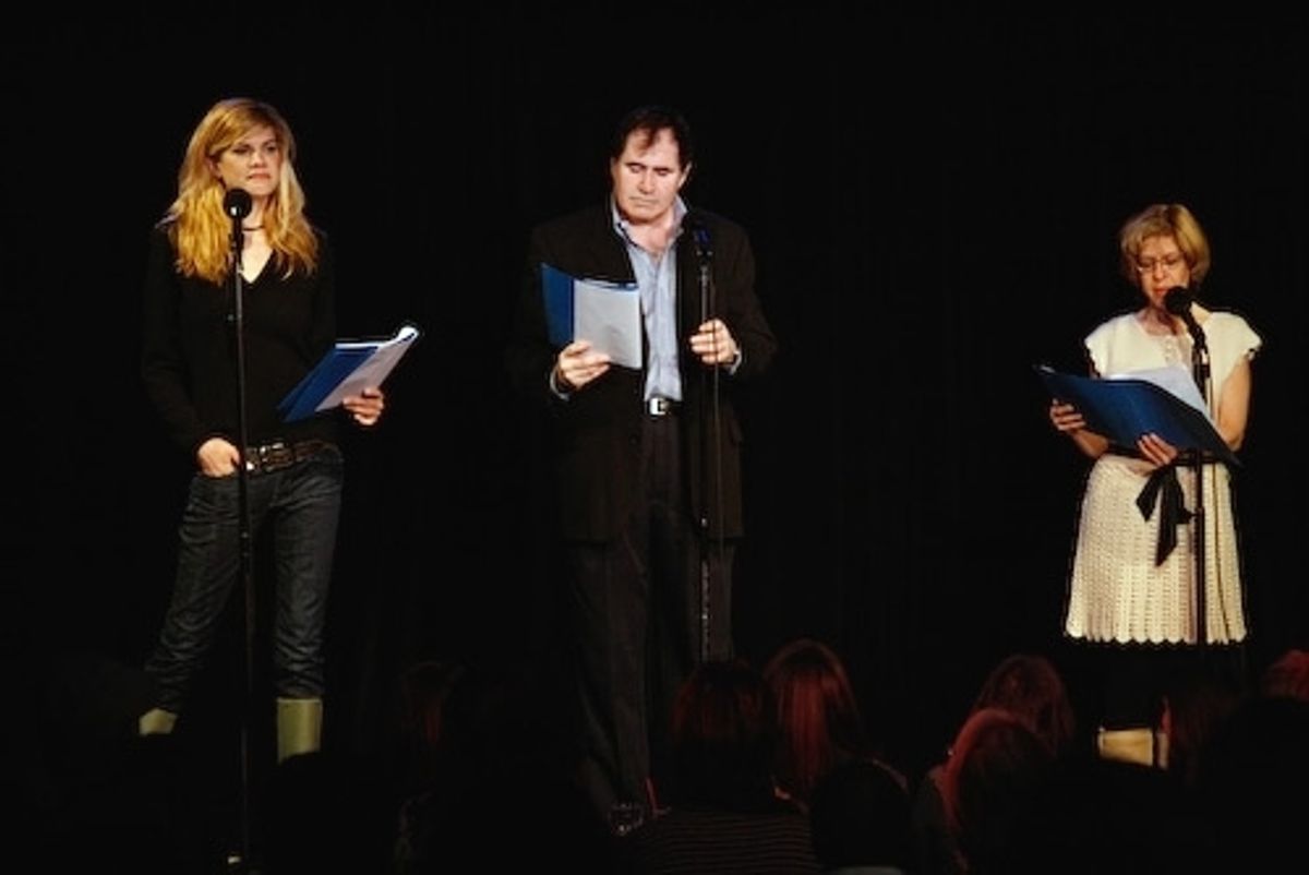 Kristen Johnston, Richard Kind, and Jackie Hoffman at Hoffman and Cumming Join Celeb Autobiography