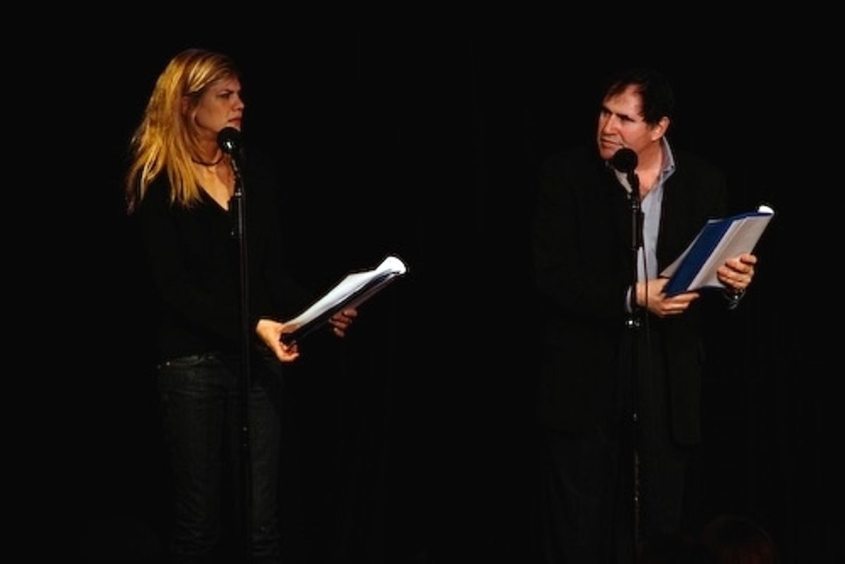 Kristen Johnston and Richard Kind at Hoffman and Cumming Join Celeb Autobiography