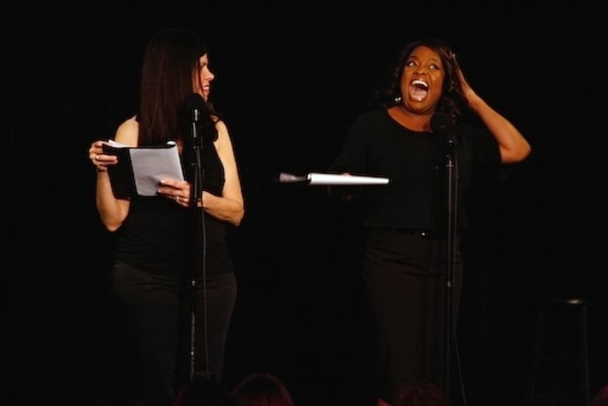Dayle Reyfel and Sherri Shepherd at Hoffman and Cumming Join Celeb Autobiography