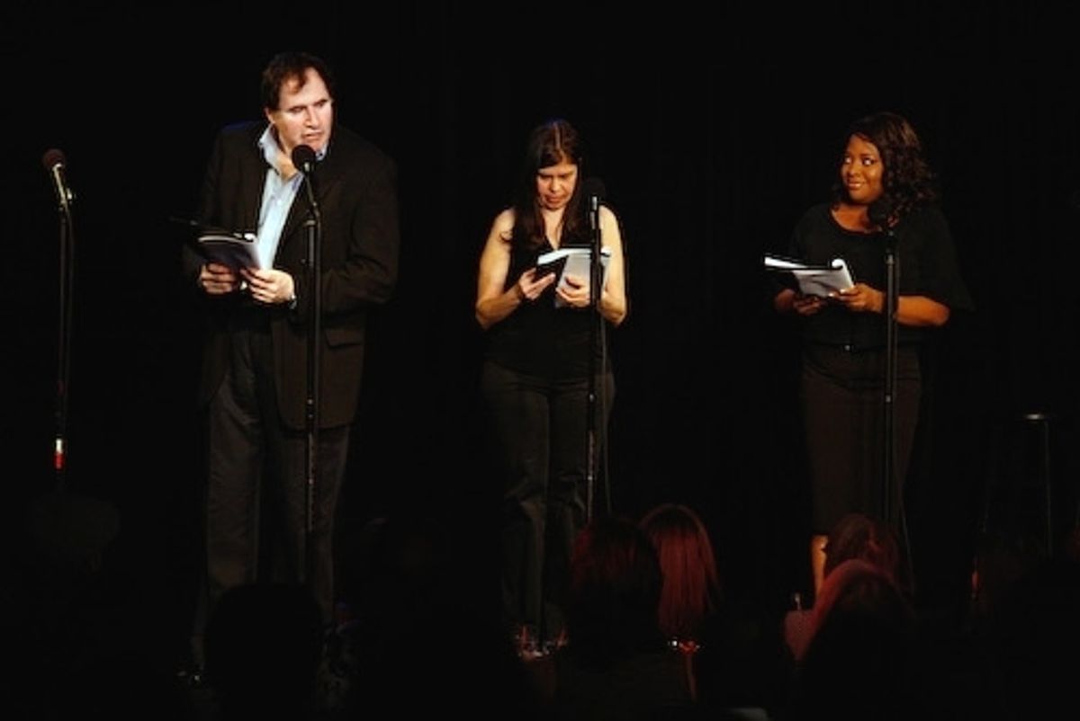 Richard Kind, Dayle Reyfel, and Sherri Shepherd at Hoffman and Cumming Join Celeb Autobiography