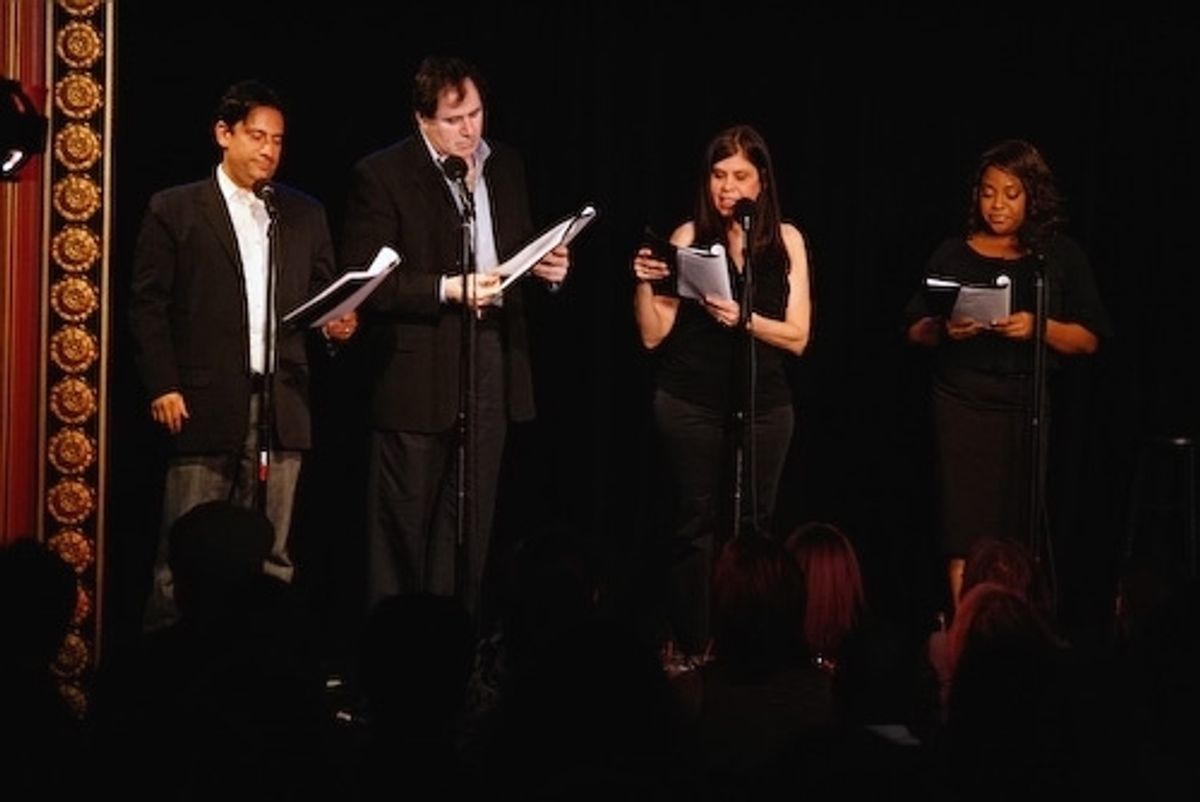 Eugene Pack, Richard Kind, Dayle Reyfel, and Sherri Shepherd at Hoffman and Cumming Join Celeb Autobiography