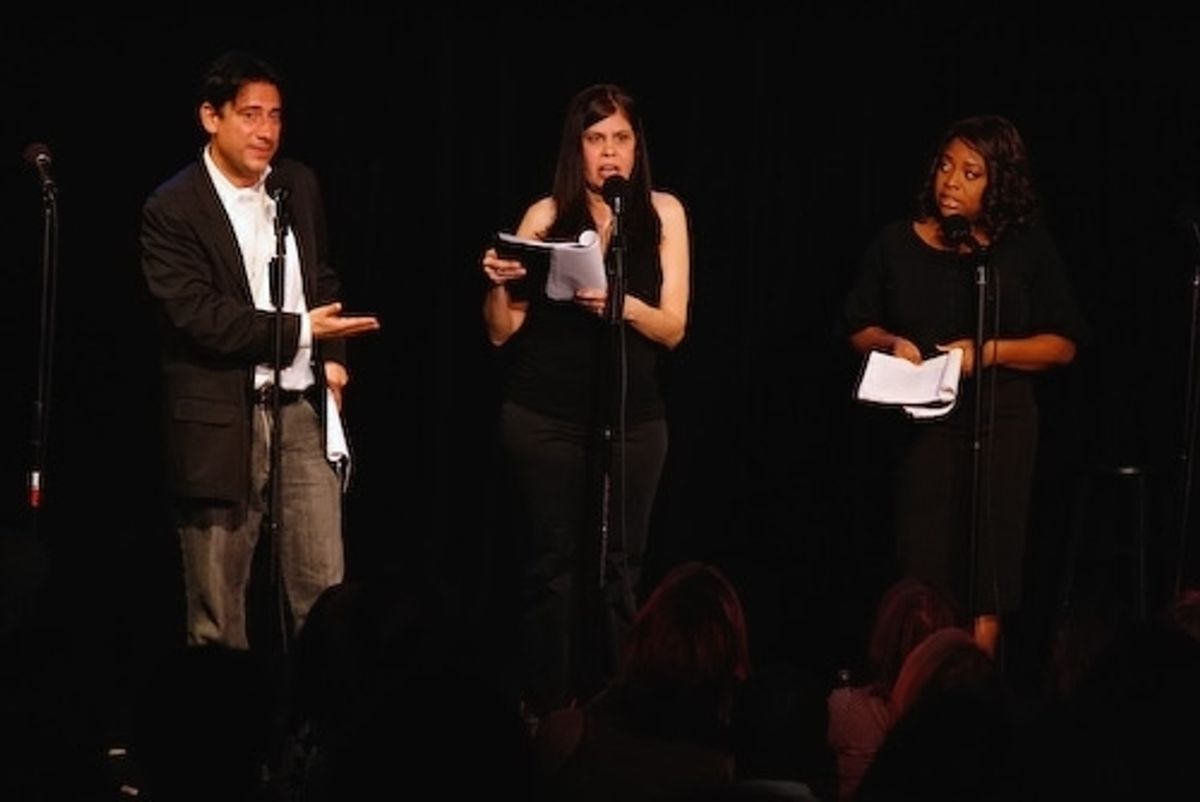 Eugene Pack, Dayle Reyfel, and Sherri Shepherd at Hoffman and Cumming Join Celeb Autobiography