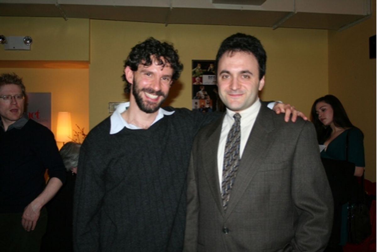  Jeremy Dobrish (Writer/Director) and Eric Parness at 