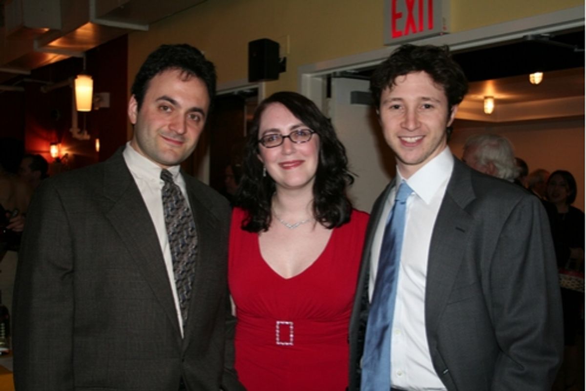 Artistic Director Eric Parness, Managing Director Rachel Reiner and  at 
