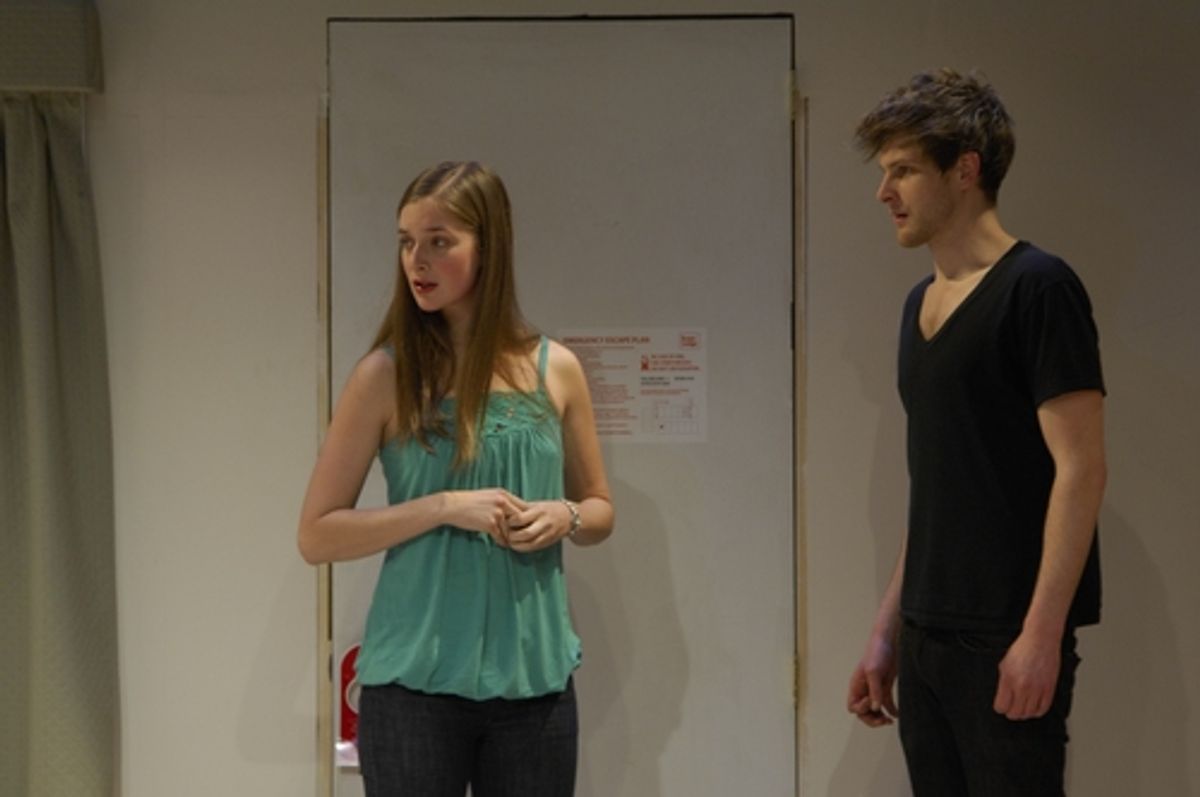 Caitlyn FitzGerald and Matt Burns at 