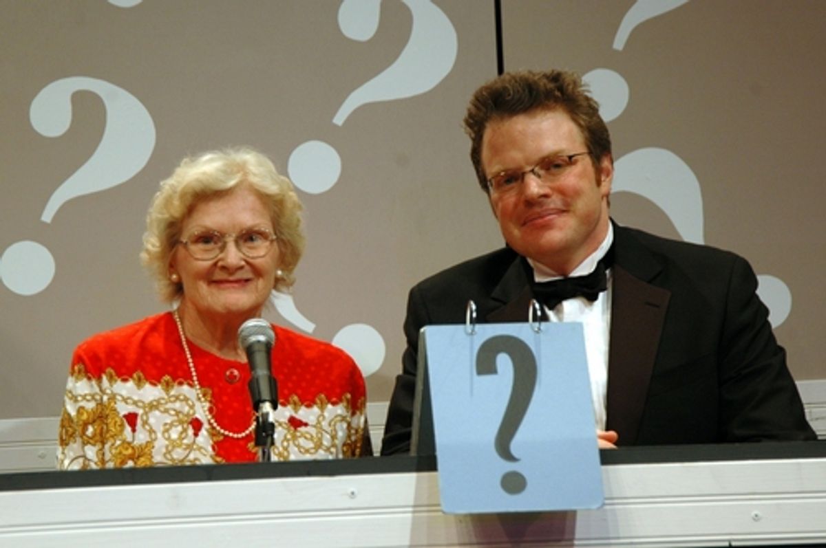 Patricia Porterfied and J. Keith van Straaten Patricia was the first 'guest' on the original show when it made it's debut in 1950. She was a Hat Check Girl at The Stork Club
 at 