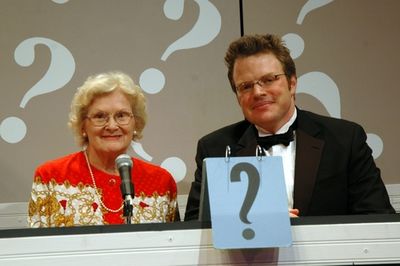 Patricia Porterfied and J. Keith van Straaten Patricia was the first "guest" on the o Photo